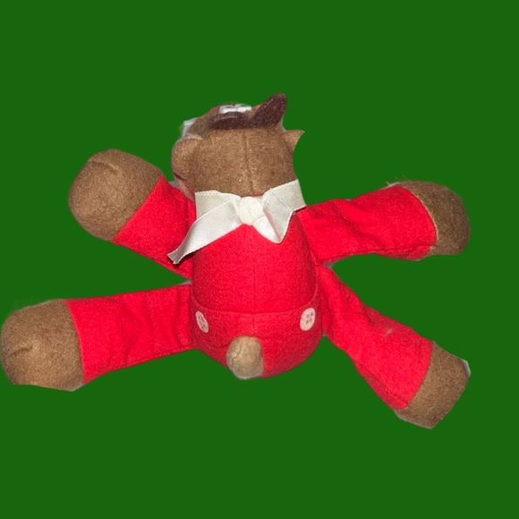 Randy Reindeer Plush Burger King Christmas 1987 Hallmark - Picture 3 of 3